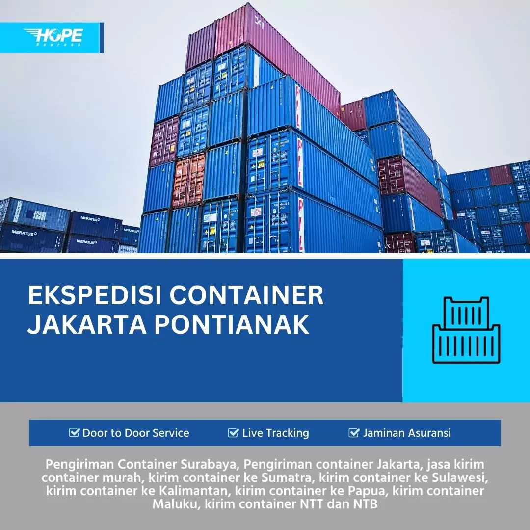 Ekspedisi Container Jakarta Pontianak