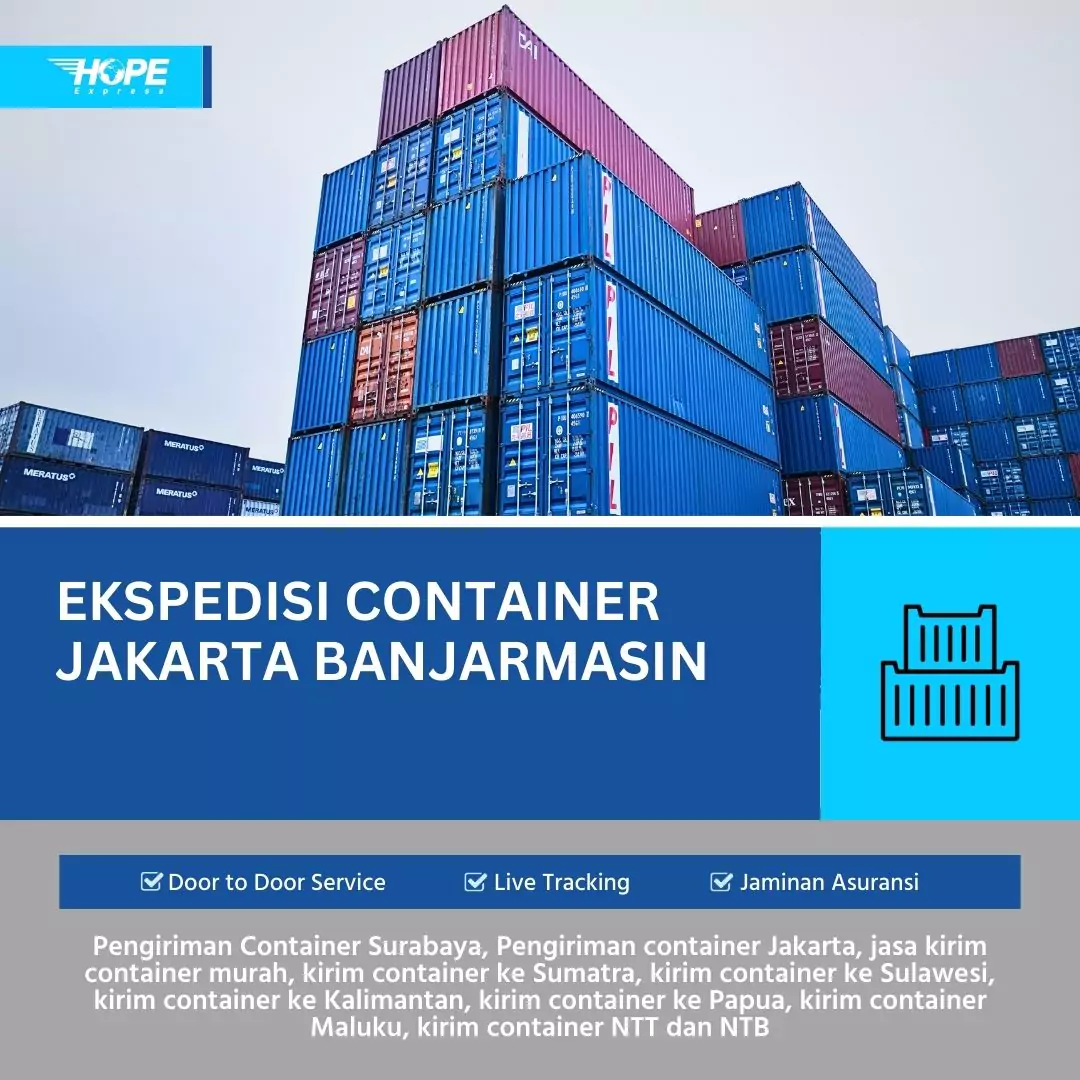 Ekspedisi Container Jakarta Banjarmasin