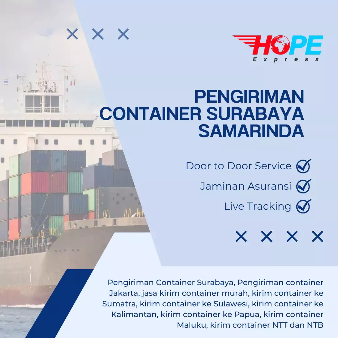 Pengiriman Container Surabaya Samarinda