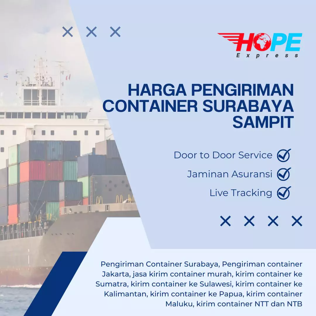 Harga Pengiriman Container Surabaya Sampit