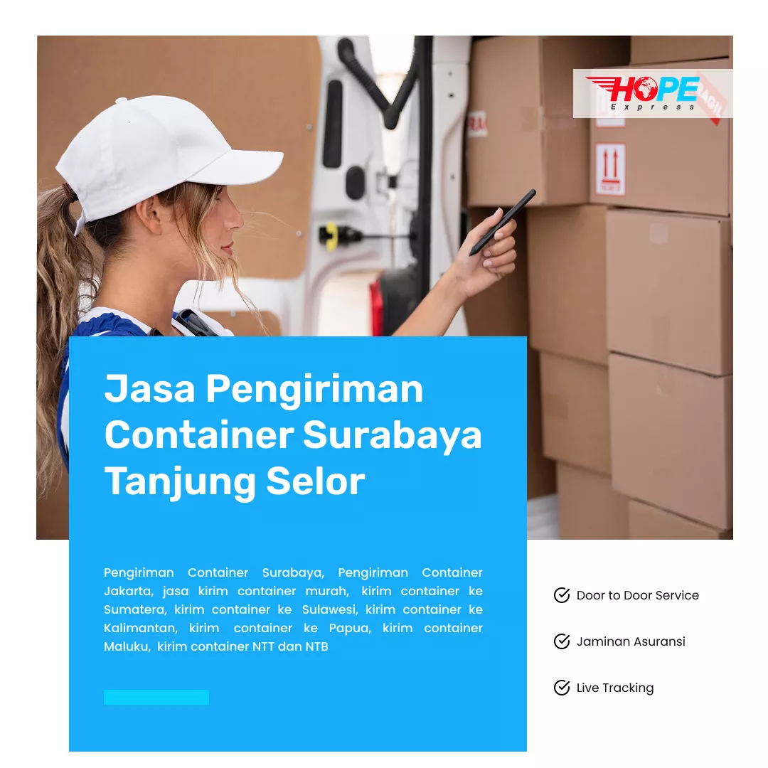 Jasa Pengiriman Container Surabaya Tanjung Selor