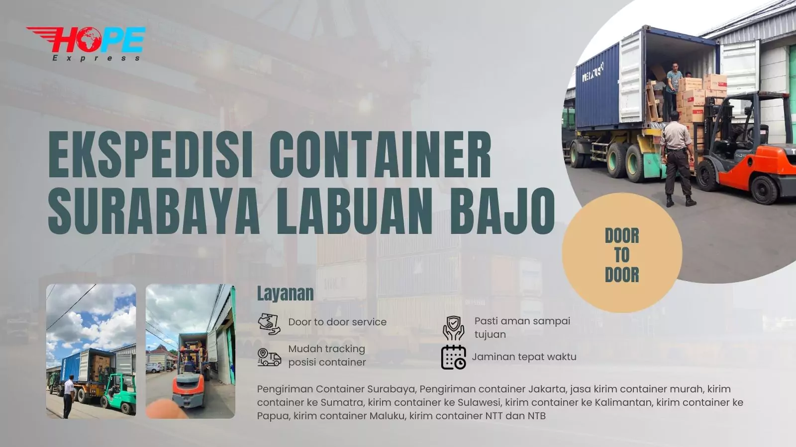 Ekspedisi Container Surabaya Labuan Bajo