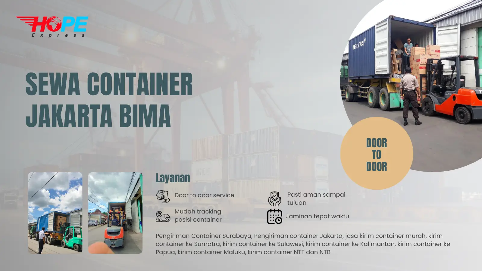 Sewa Container Jakarta Bima
