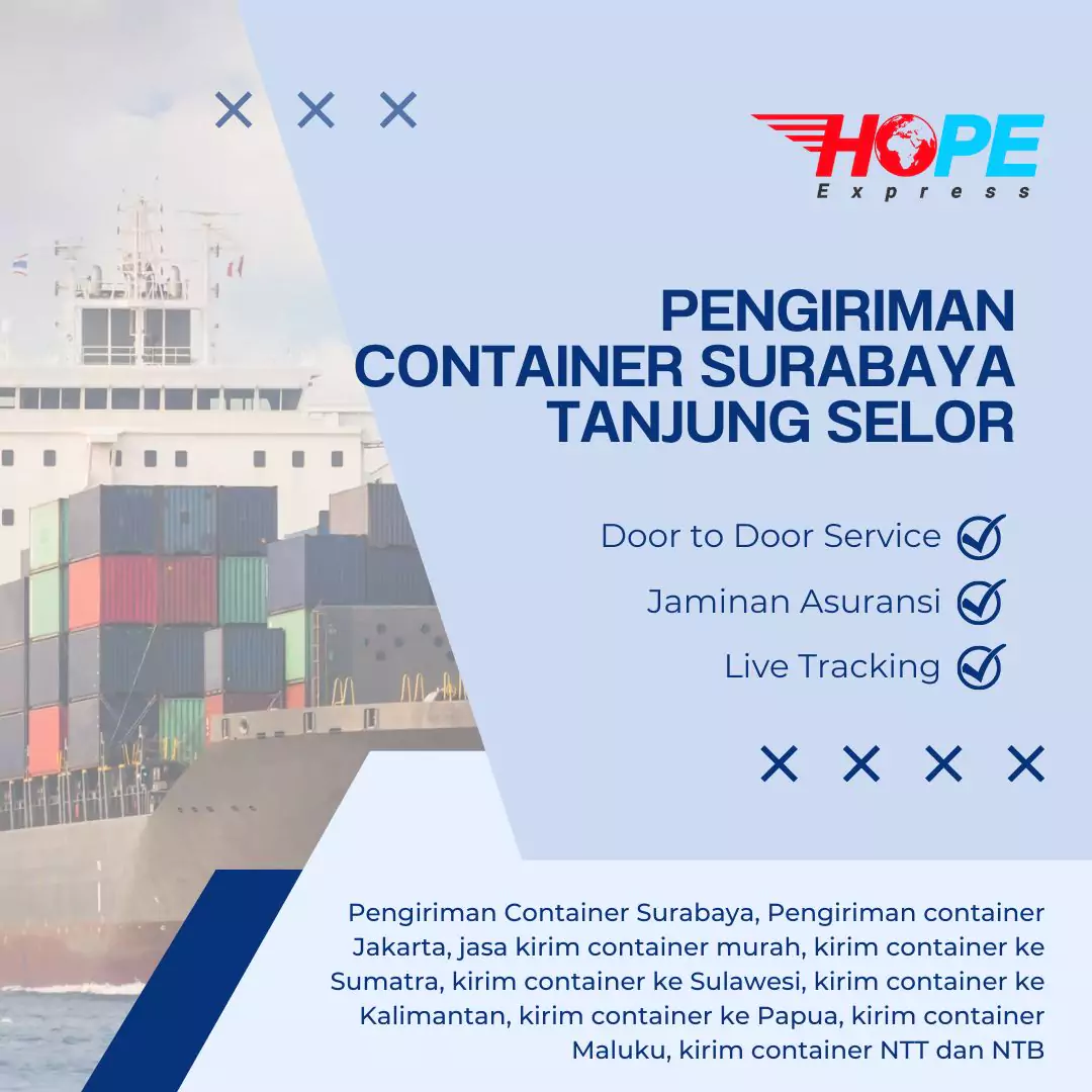Pengiriman Container Surabaya Tanjung Selor