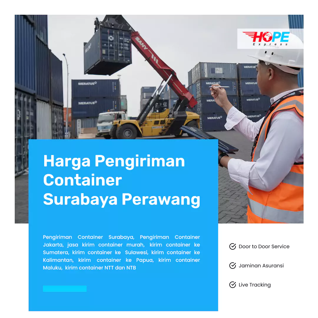 Harga Pengiriman Container Surabaya Perawang
