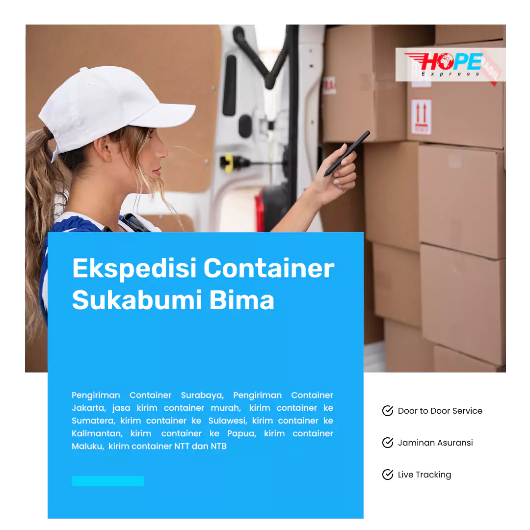 Ekspedisi Container Sukabumi Bima