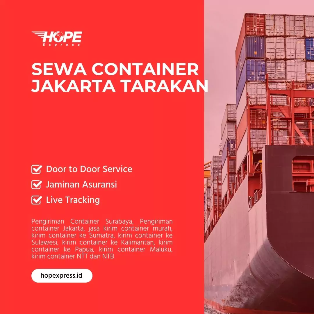 Sewa Container Jakarta Tarakan