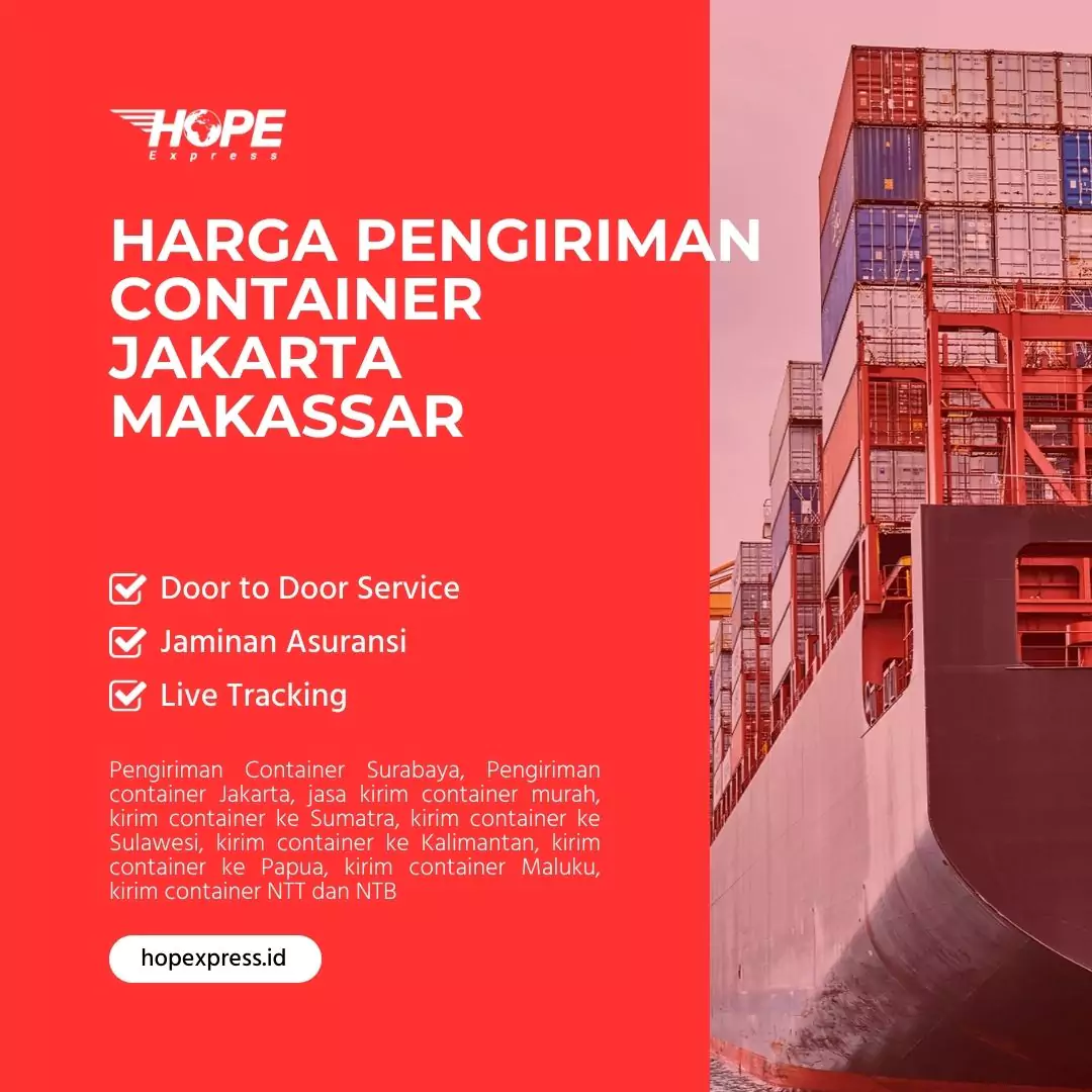 Harga Pengiriman Container Jakarta Makassar