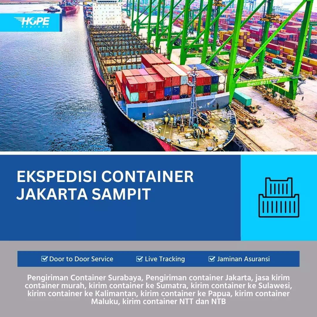 Ekspedisi Container Jakarta Sampit