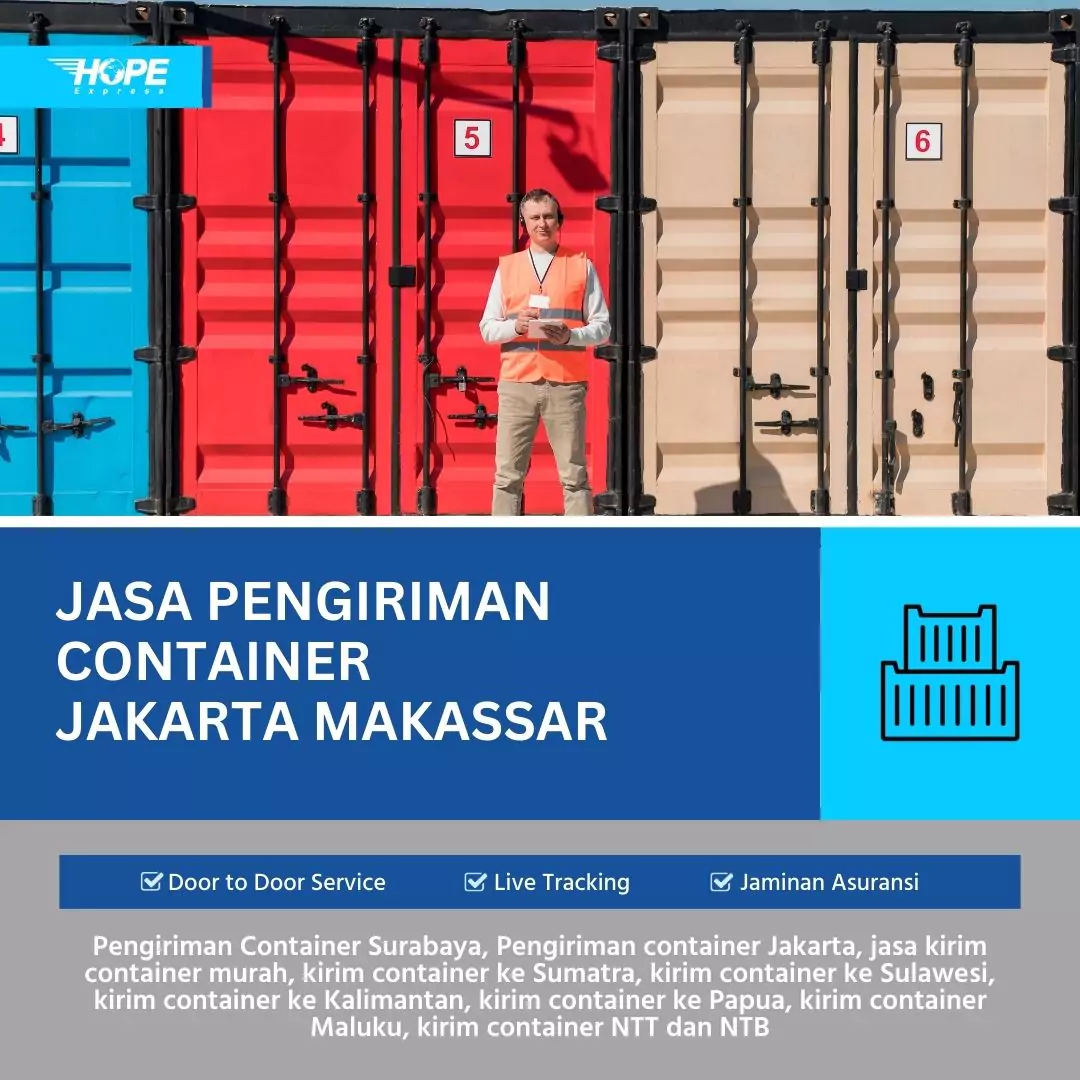 Jasa Pengiriman Container Jakarta Makassar