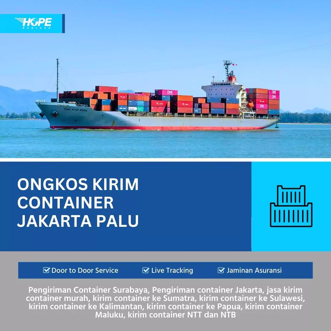 Ongkos Kirim Container Jakarta Palu