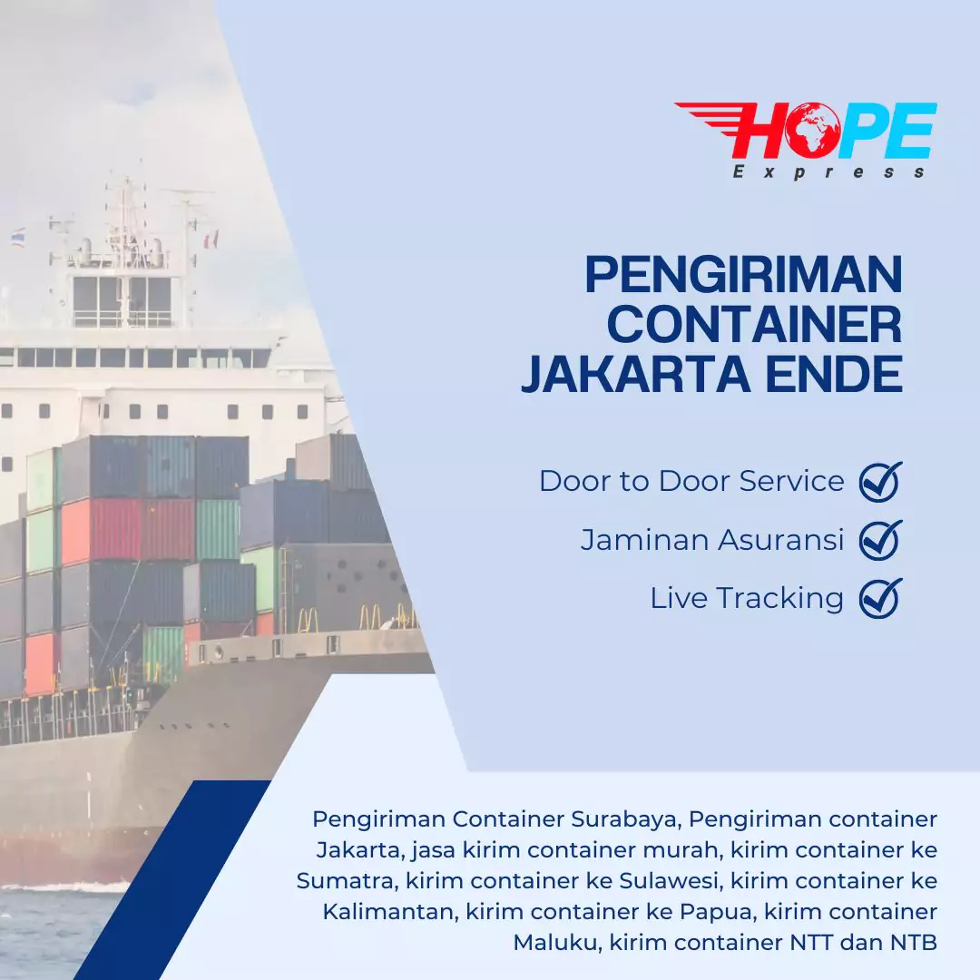 Pengiriman Container Jakarta Ende