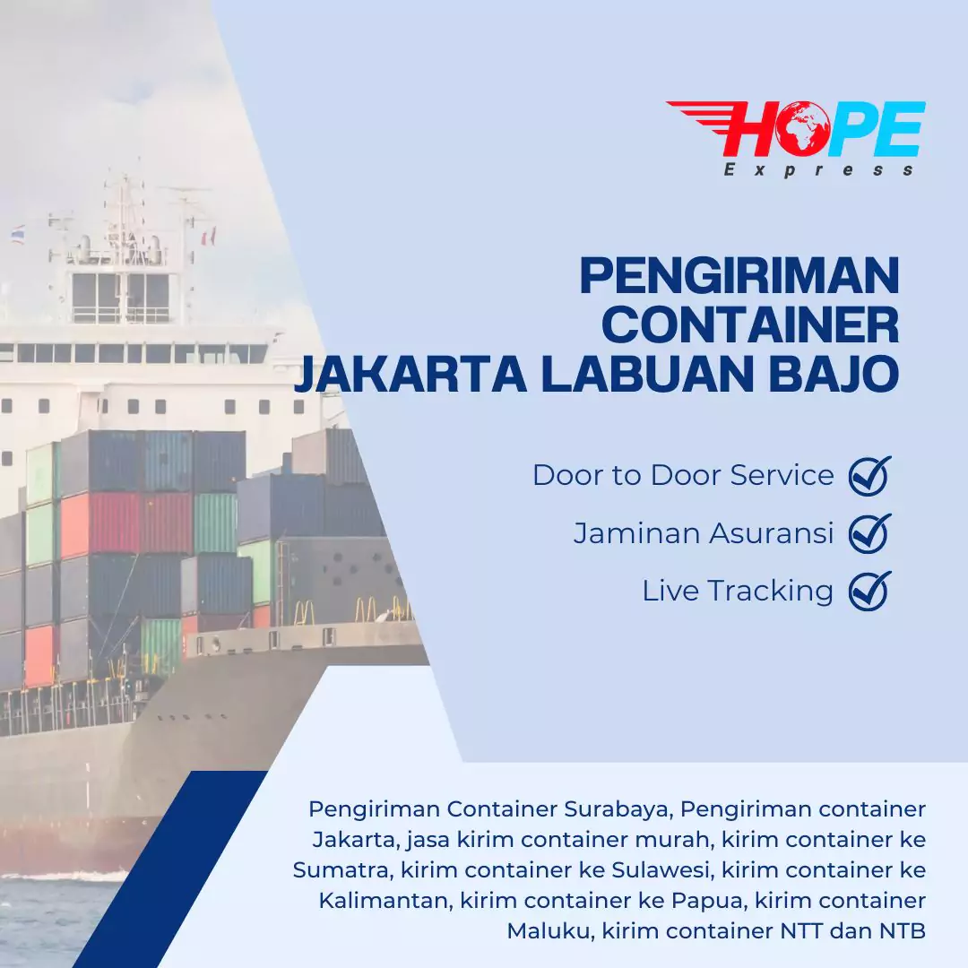 Pengiriman Container Jakarta Labuan Bajo