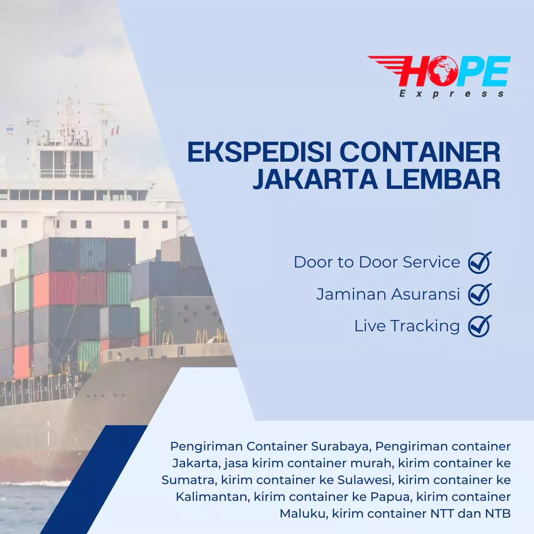 Ekspedisi Container Jakarta Lembar