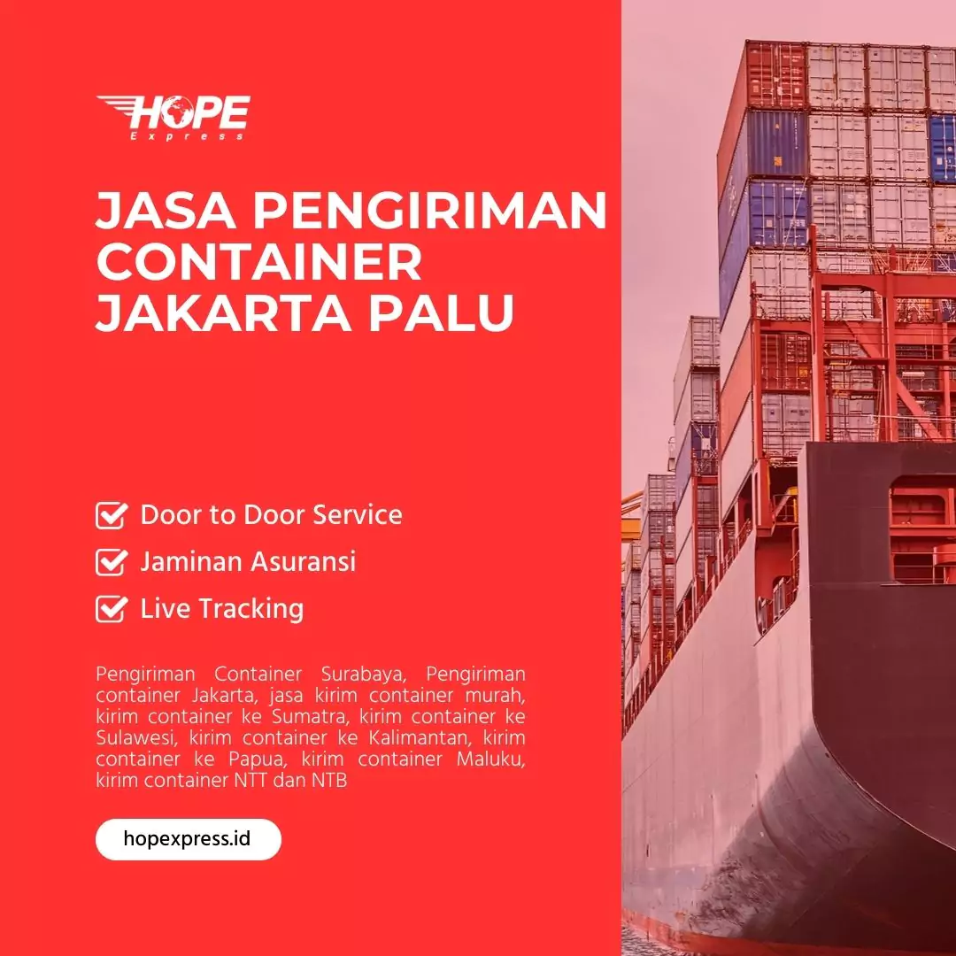 Jasa Pengiriman Container Jakarta Palu