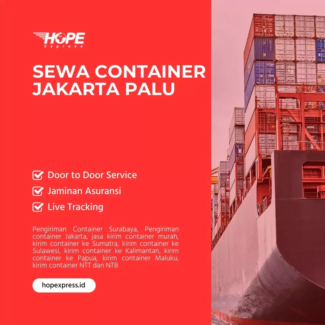 Sewa Container Jakarta Palu