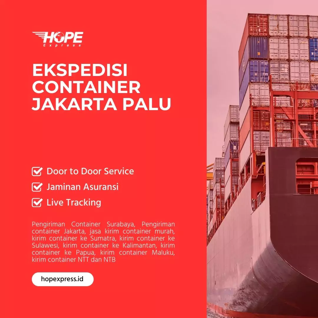 Ekspedisi Container Jakarta Palu