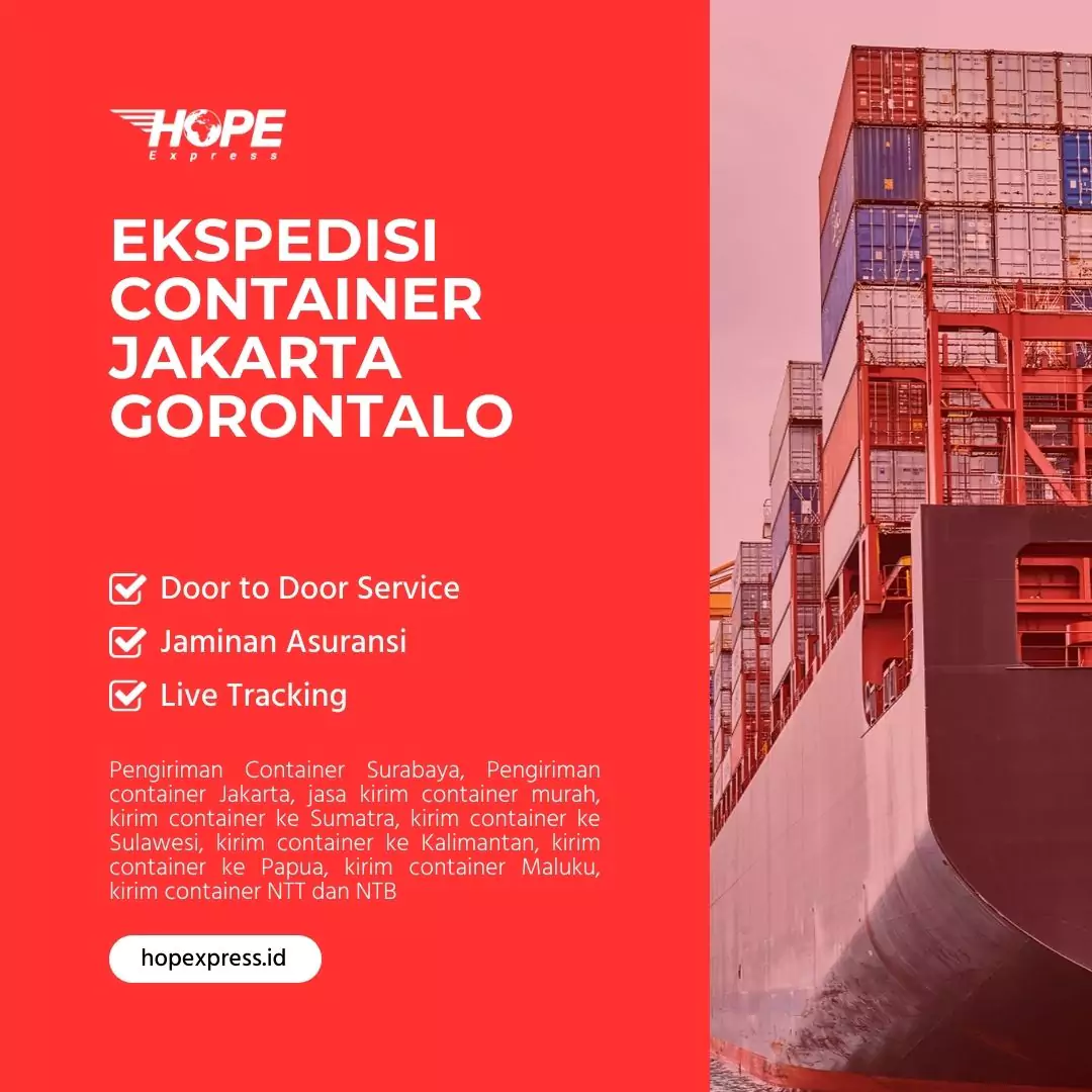 Ekspedisi Container Jakarta Gorontalo