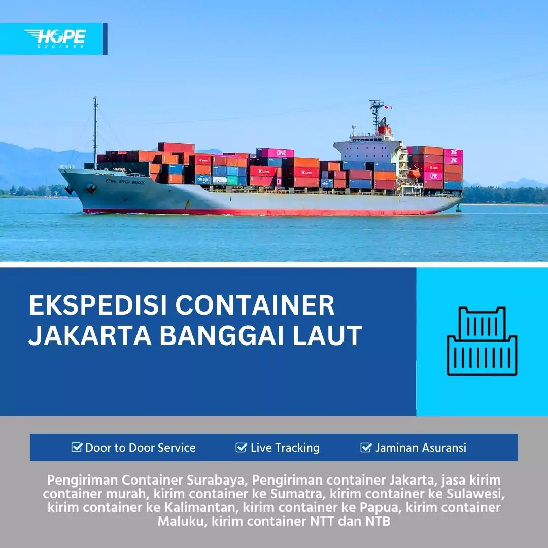 Ekspedisi Container Jakarta Banggai Laut