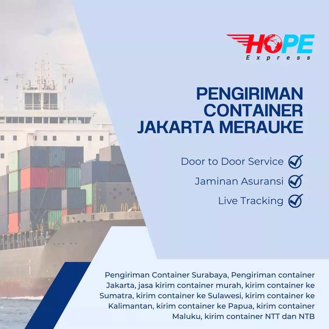 Pengiriman Container Jakarta Merauke