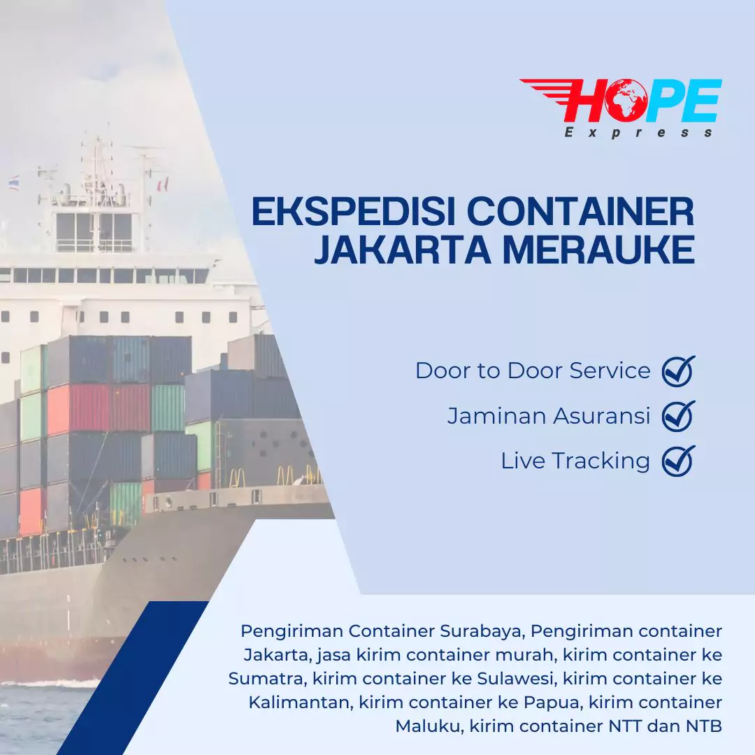 Ekspedisi Container Jakarta Merauke