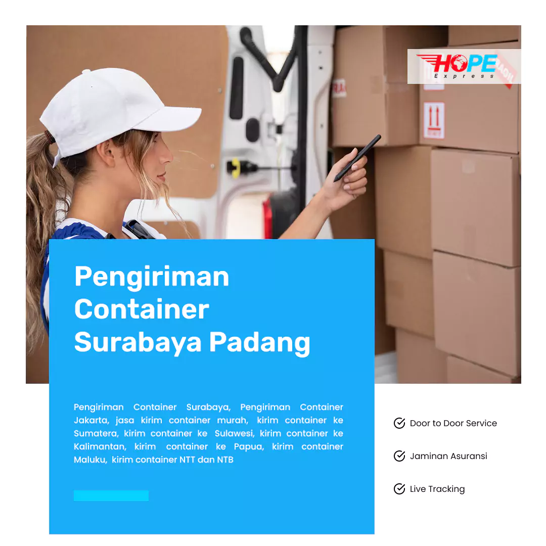 Pengiriman Container Surabaya Padang