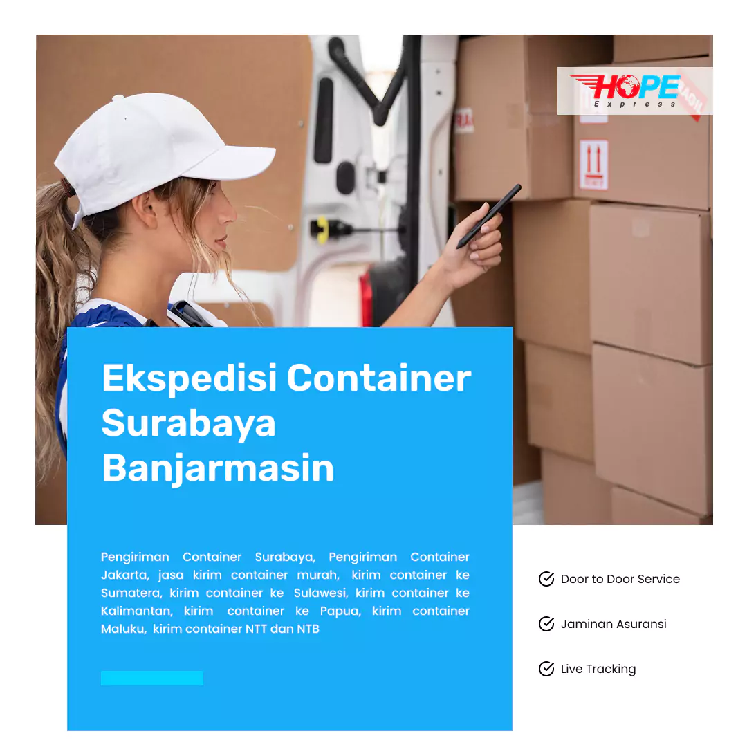 Ekspedisi Container Surabaya Banjarmasin