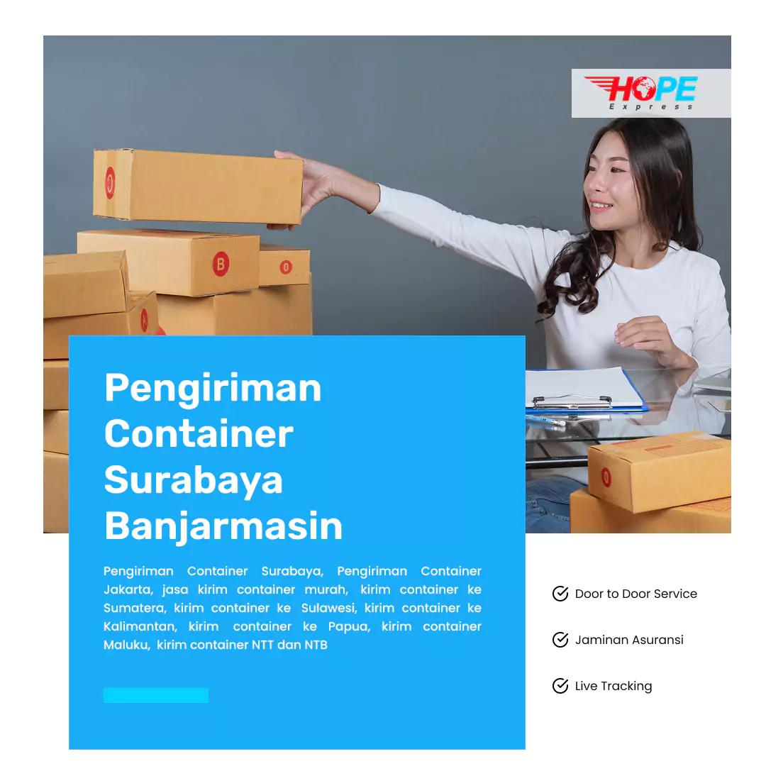 Pengiriman Container Surabaya Banjarmasin