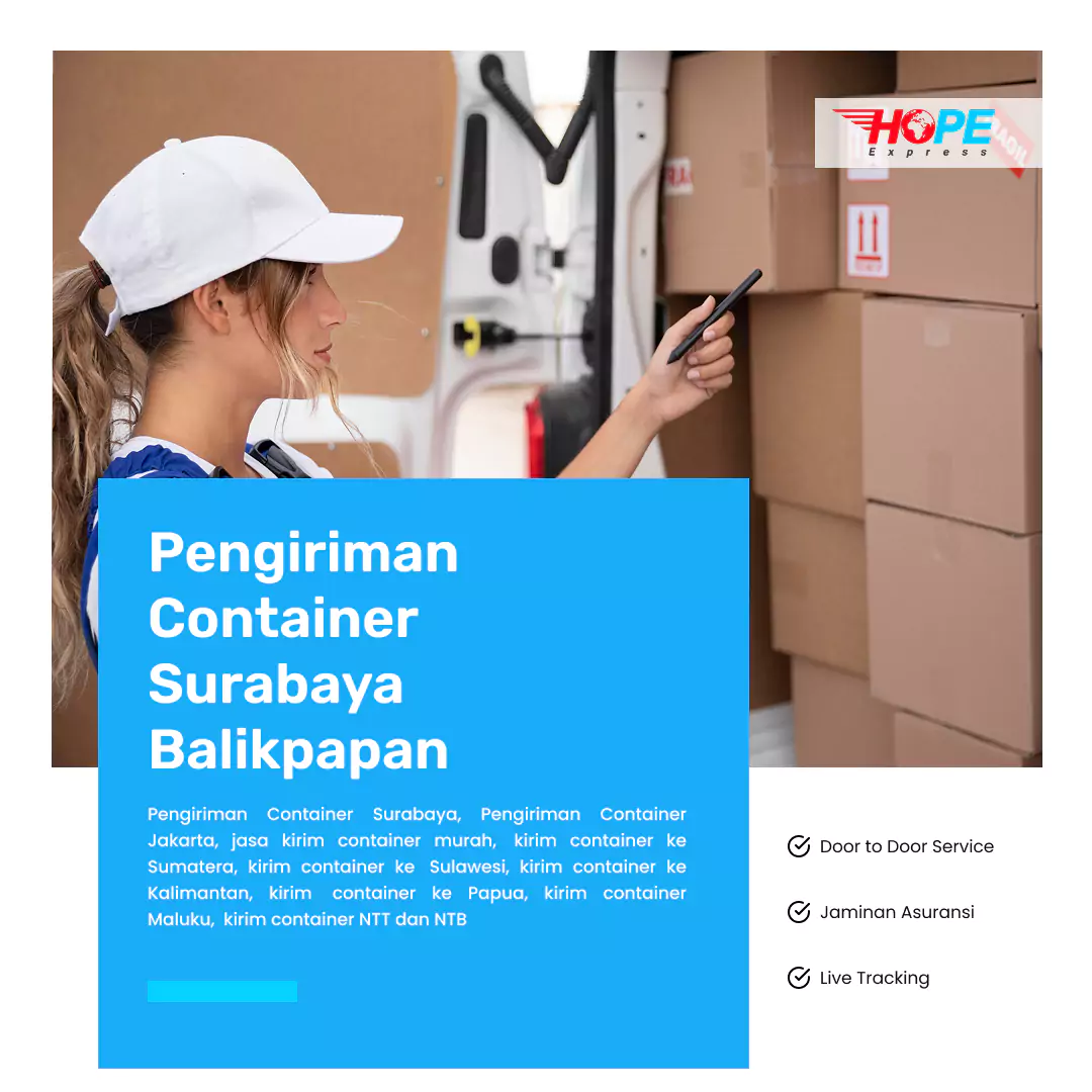 Pengiriman Container Surabaya Balikpapan