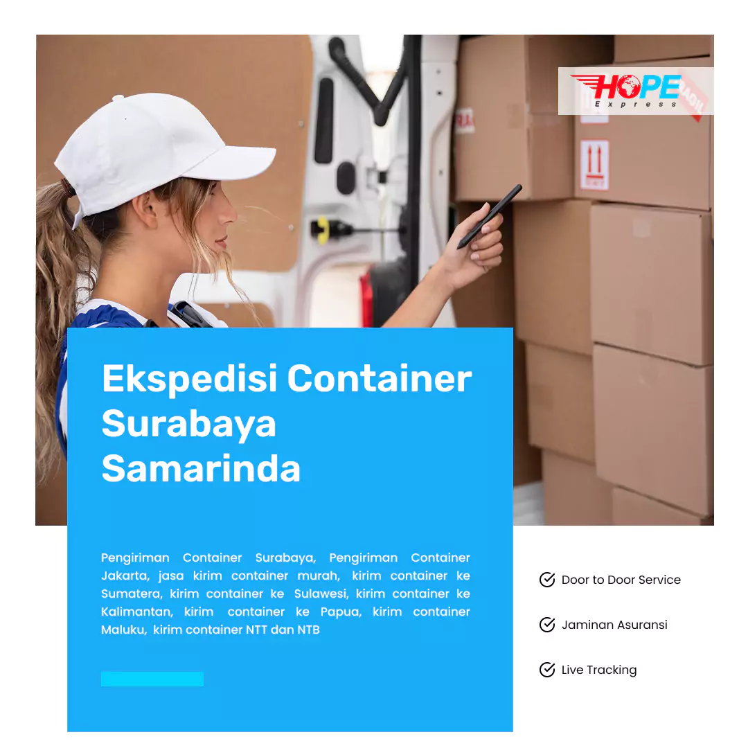 Ekspedisi Container Surabaya Samarinda