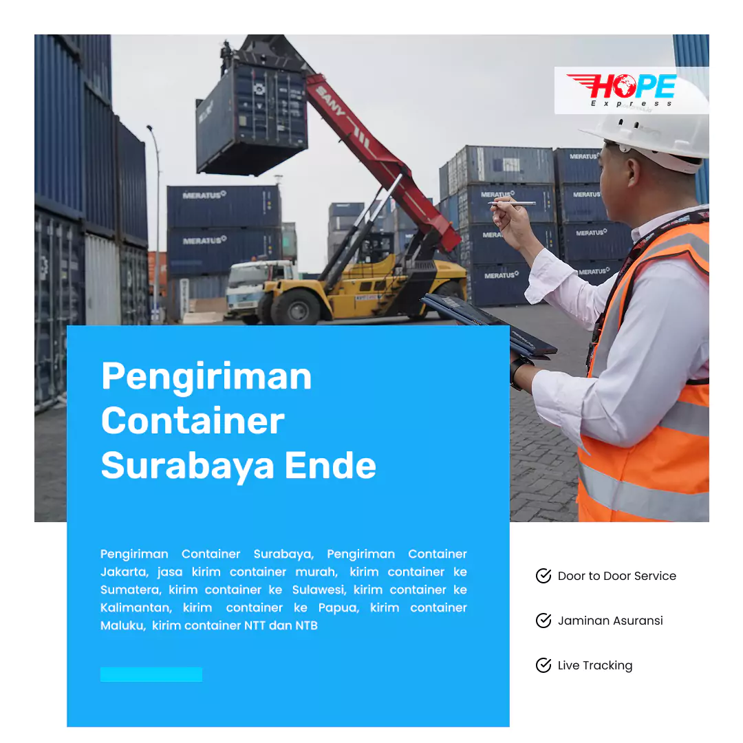 Pengiriman Container Surabaya Ende