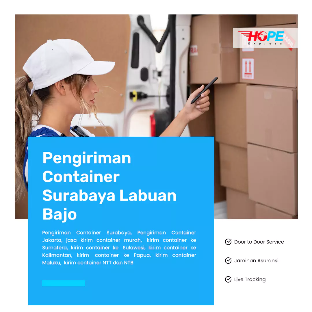 Pengiriman Container Surabaya Labuan Bajo