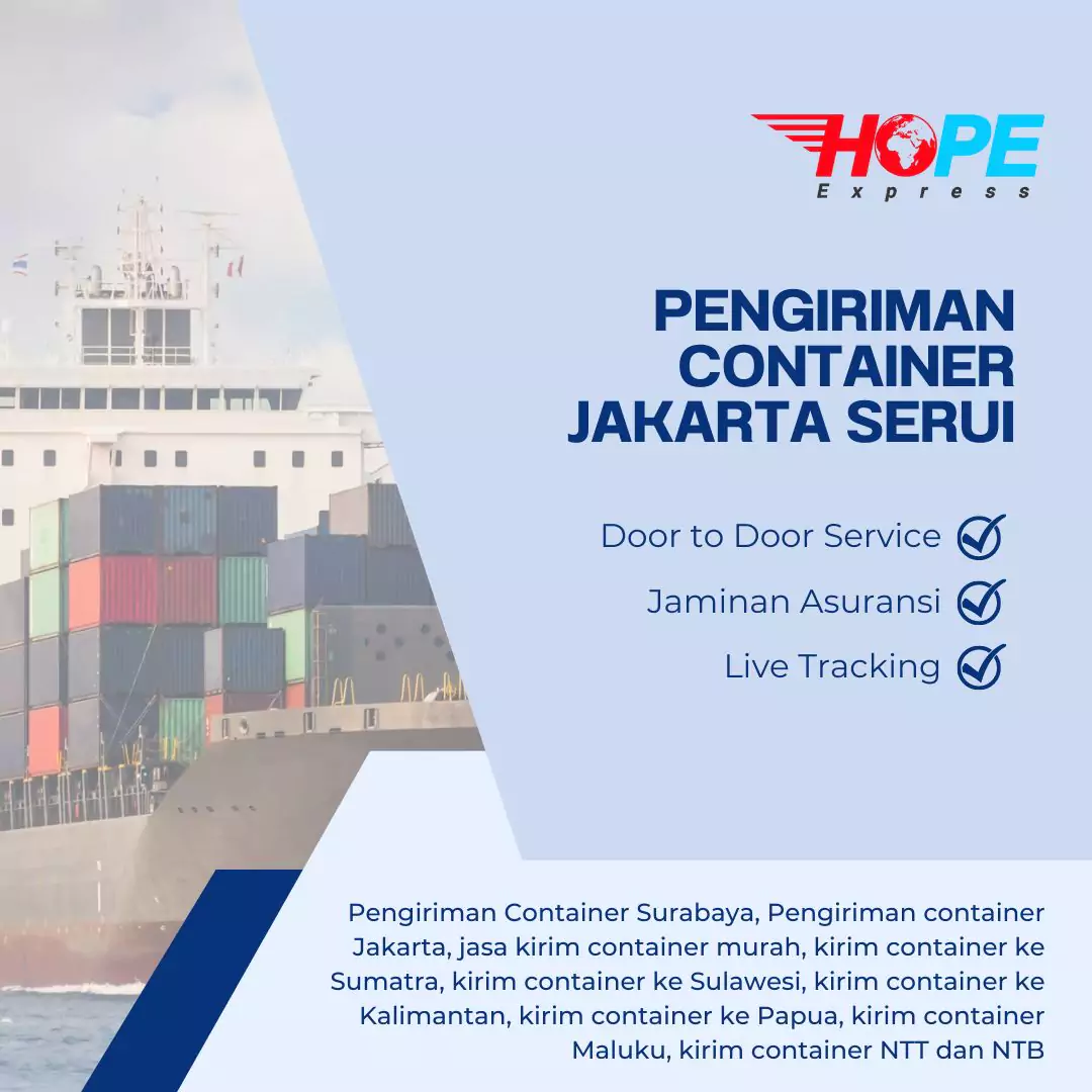 Pengiriman Container Jakarta Serui