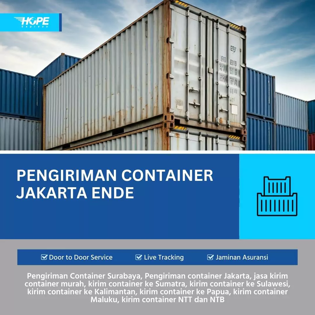 Pengiriman Container Jakarta Ende