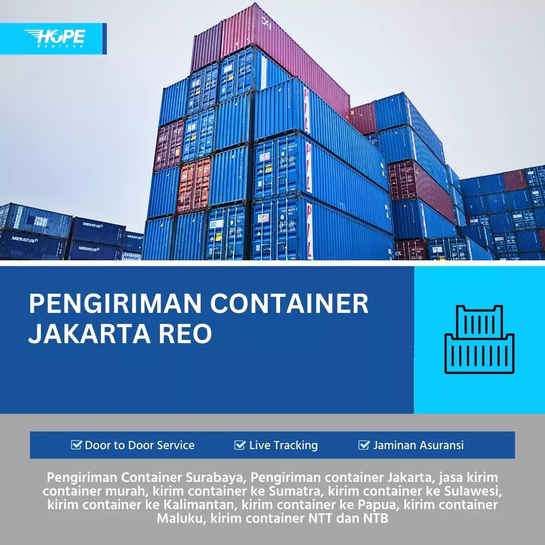 Pengiriman Container Jakarta Reo