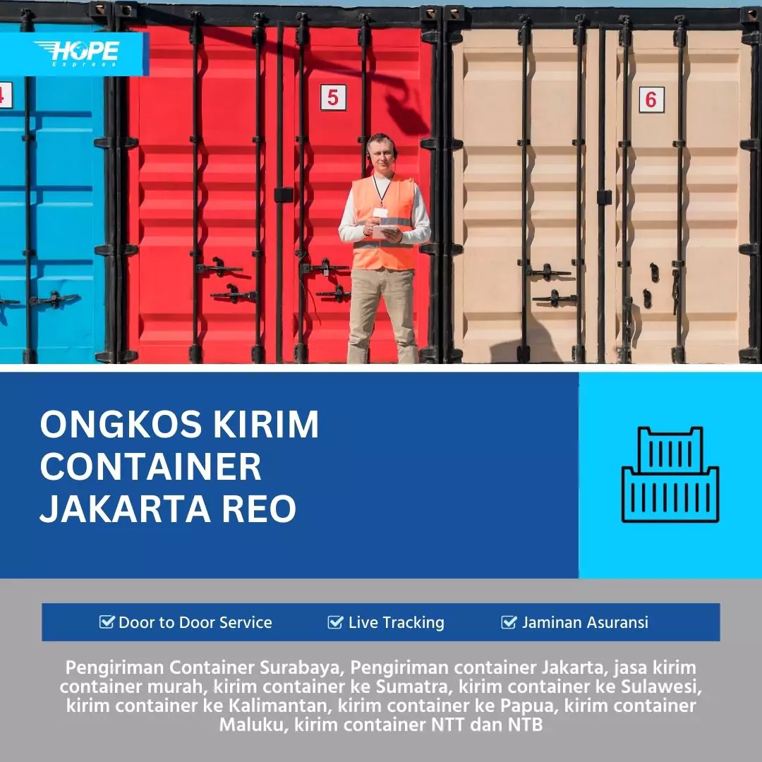 Ongkos Kirim Container Jakarta Reo