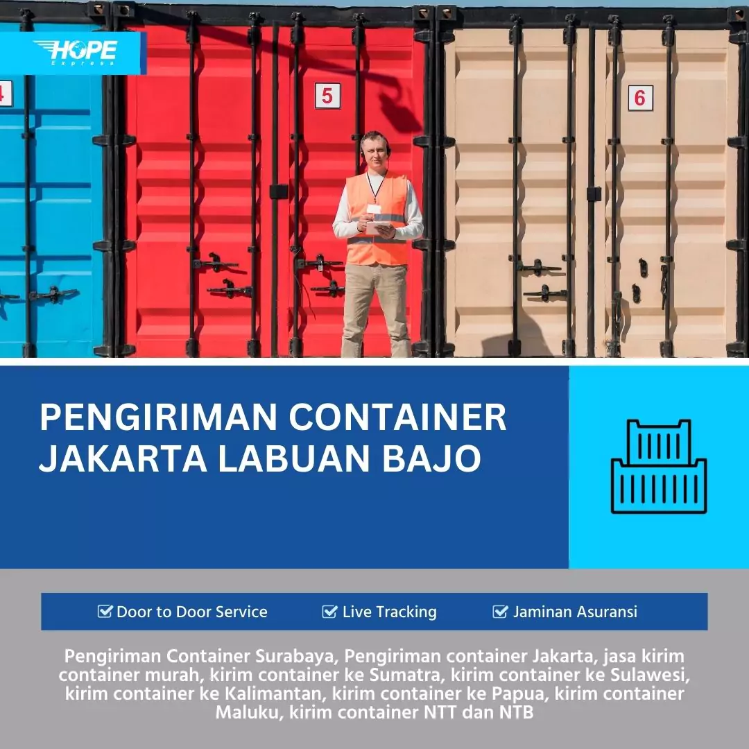 Pengiriman Container Jakarta Labuan Bajo