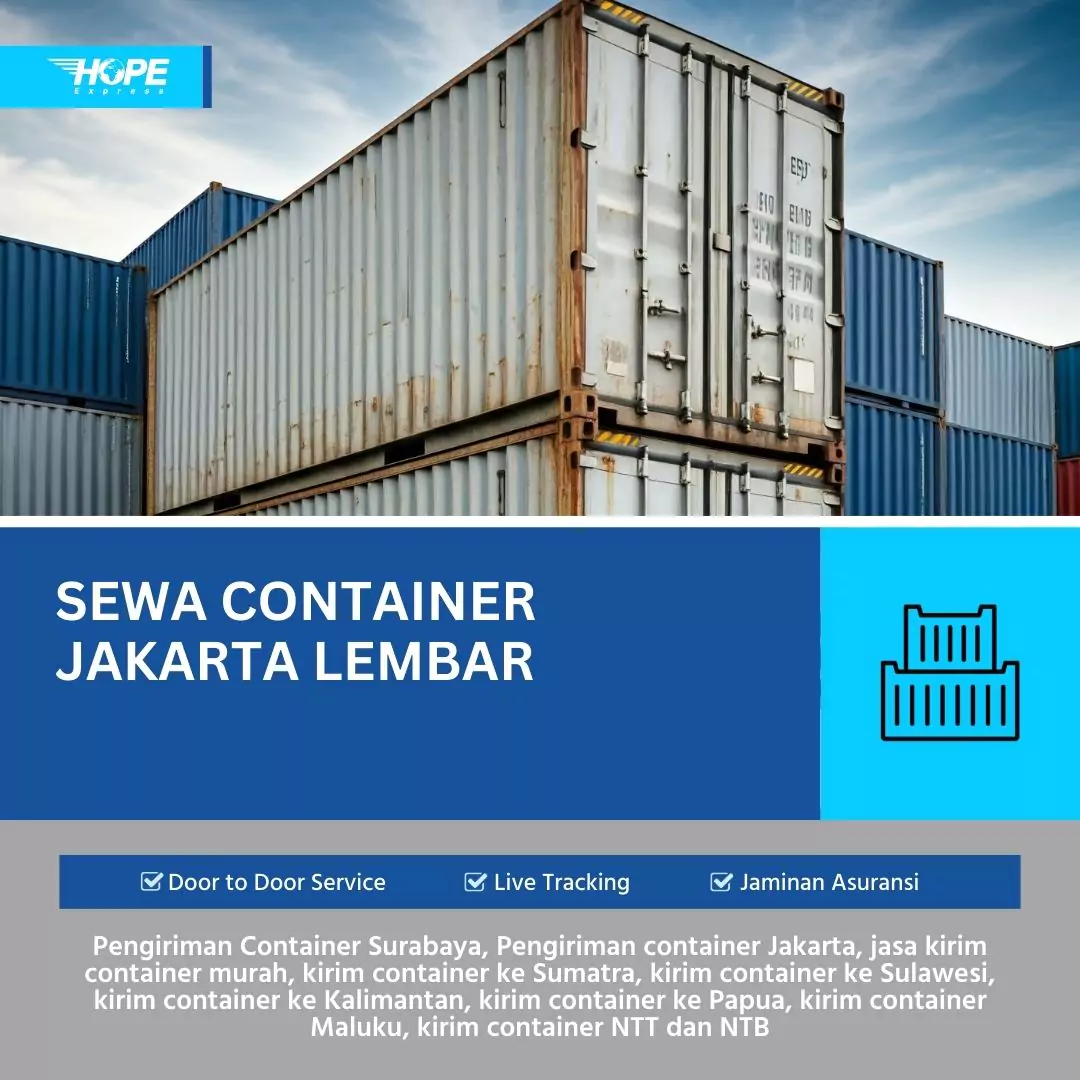 Sewa Container Jakarta Lembar