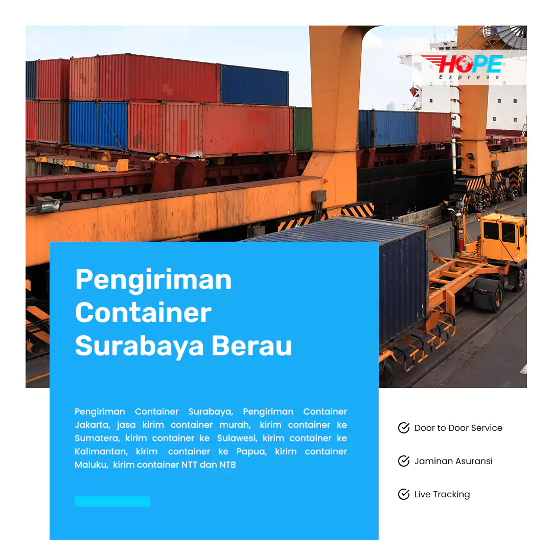 Pengiriman Container Surabaya Berau
