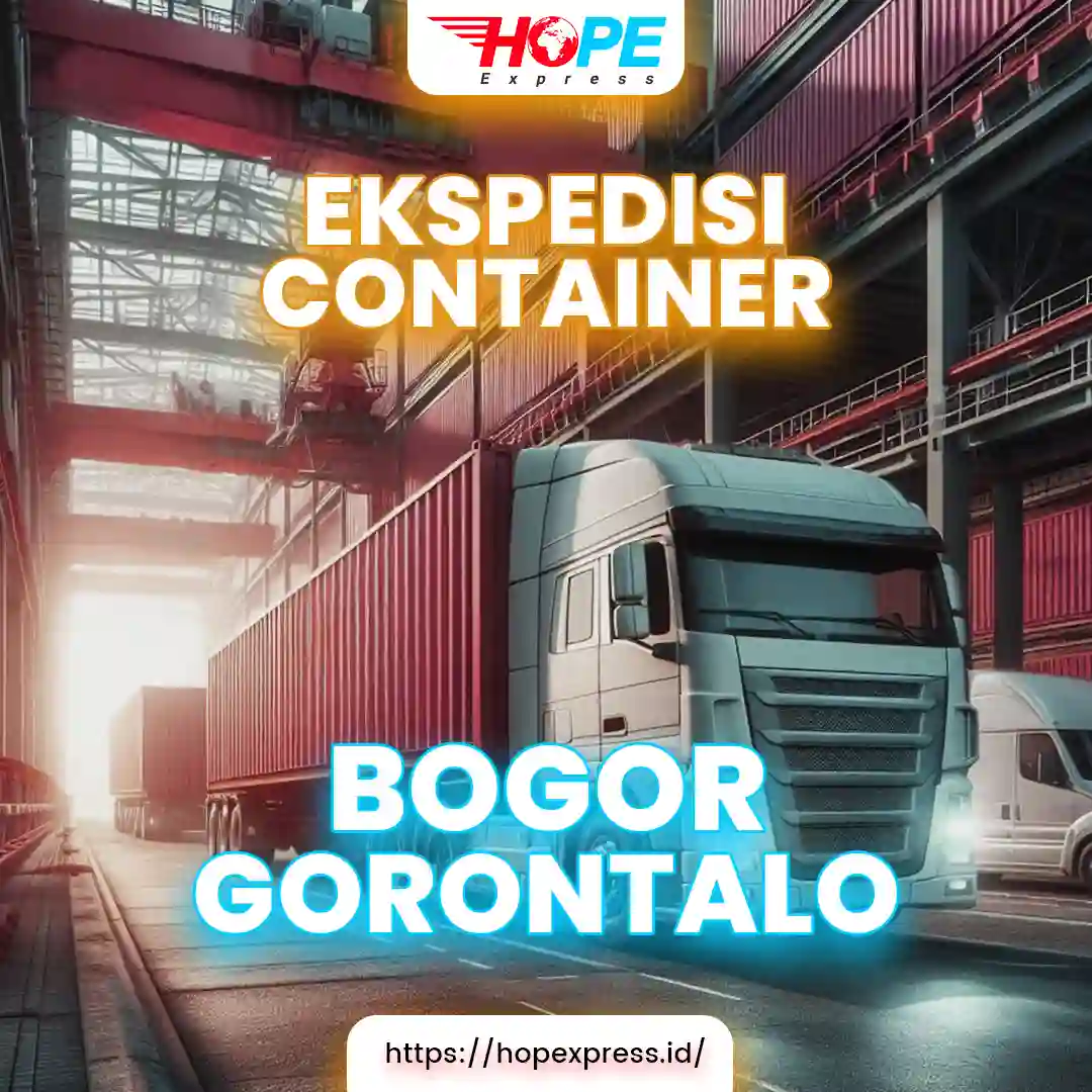 Ekspedisi Container Bogor Gorontalo