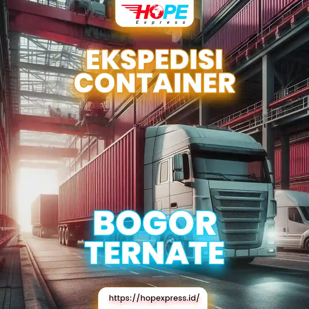 Ekspedisi Container Bogor Ternate