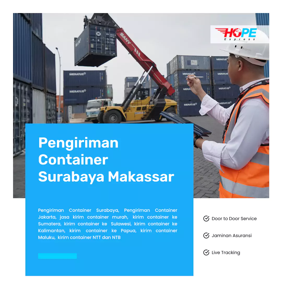 Pengiriman Container Surabaya Makassar