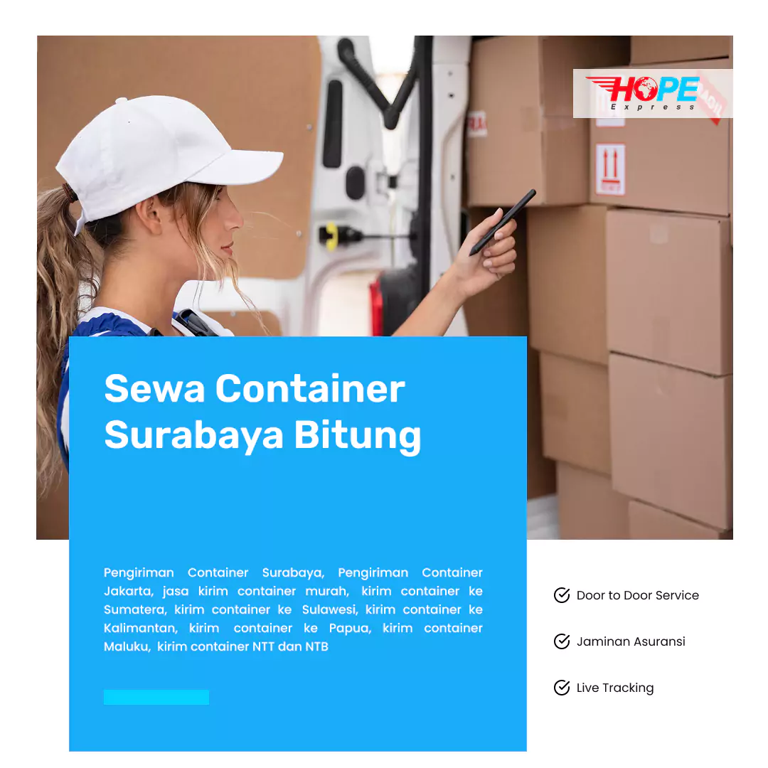 Sewa Container Surabaya Bitung