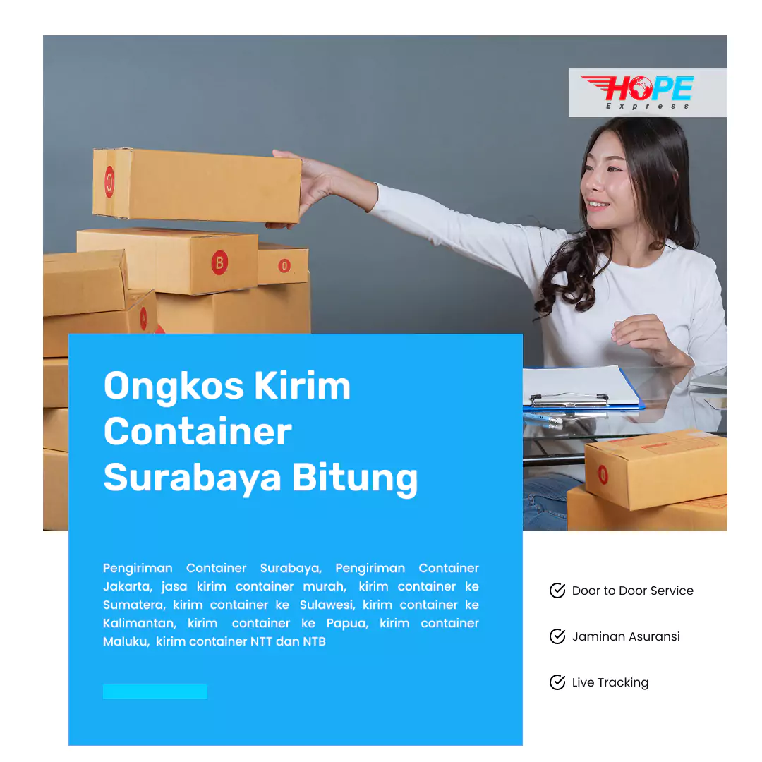 Ongkos Kirim Container Surabaya Bitung