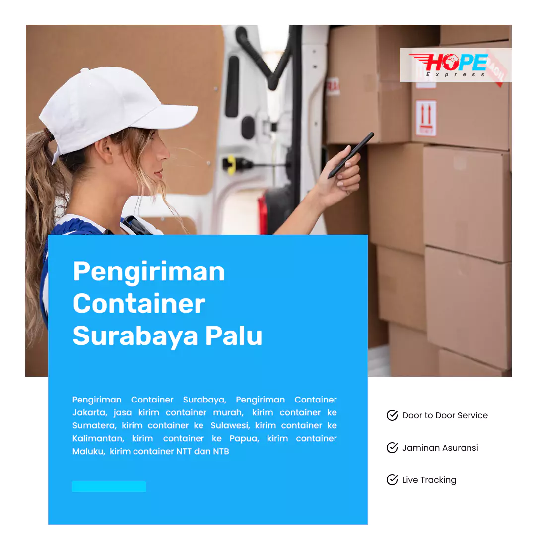 Pengiriman Container Surabaya Palu