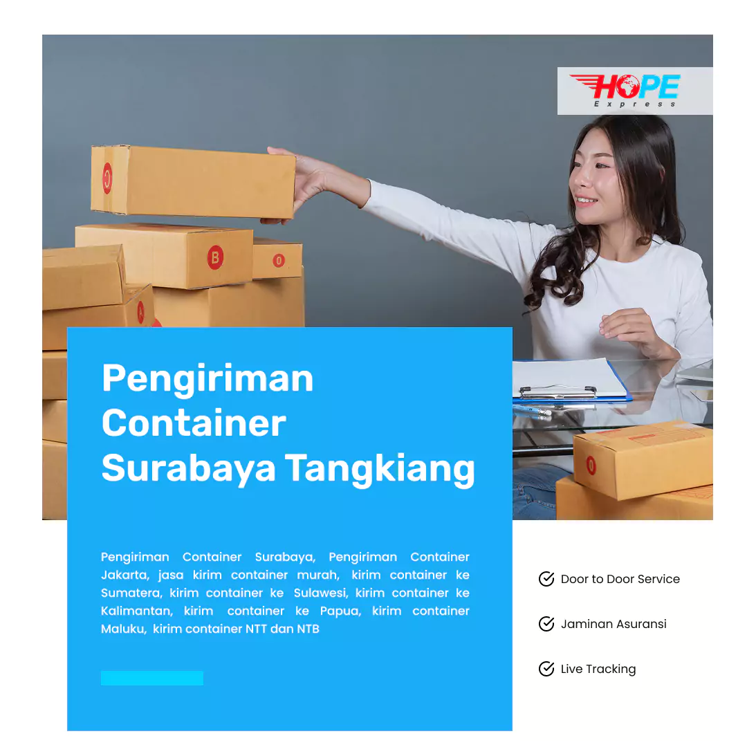 Pengiriman Container Surabaya Tangkiang
