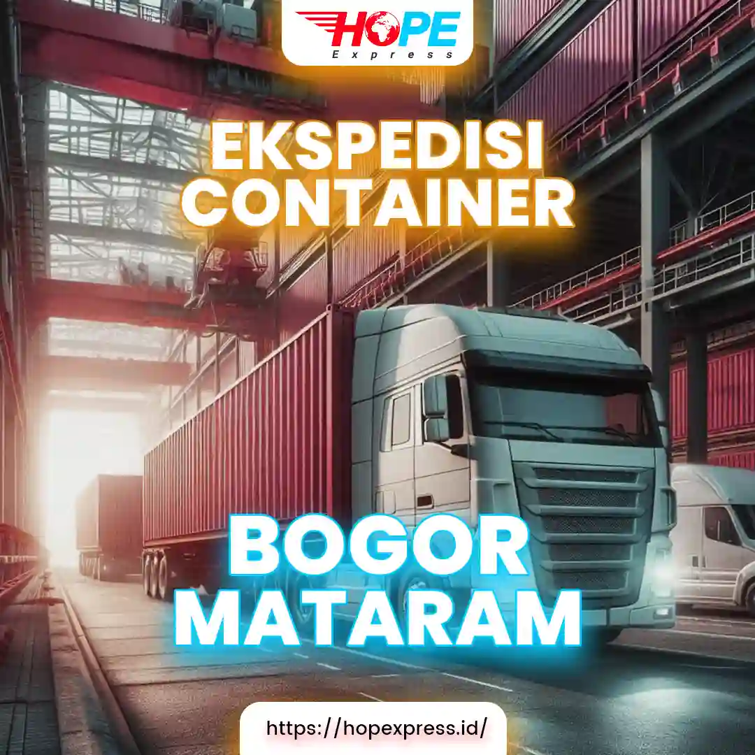 Ekspedisi Container Bogor Mataram