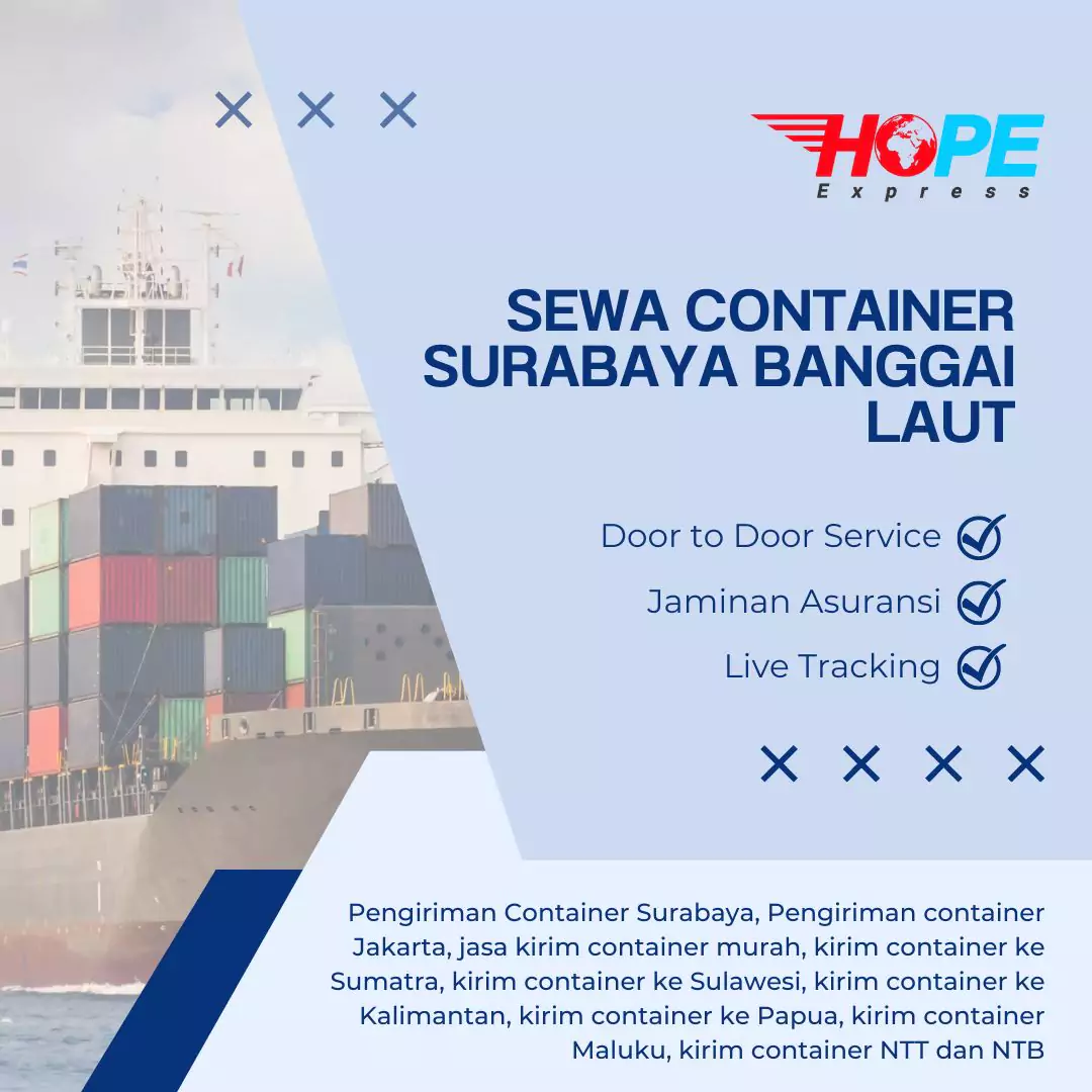 Sewa Container Surabaya Banggai Laut