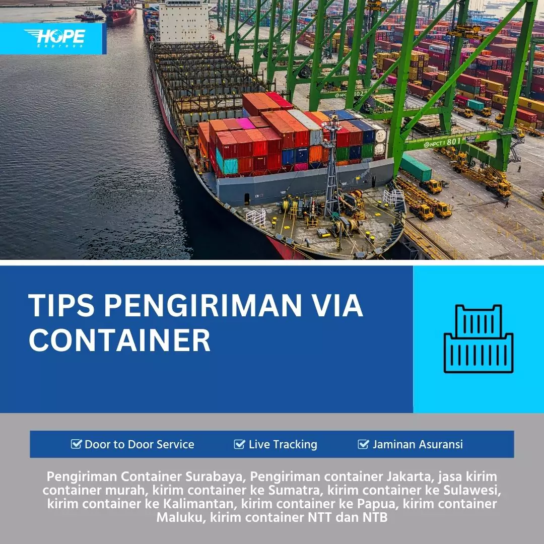 Tips Pengiriman Barang via Container