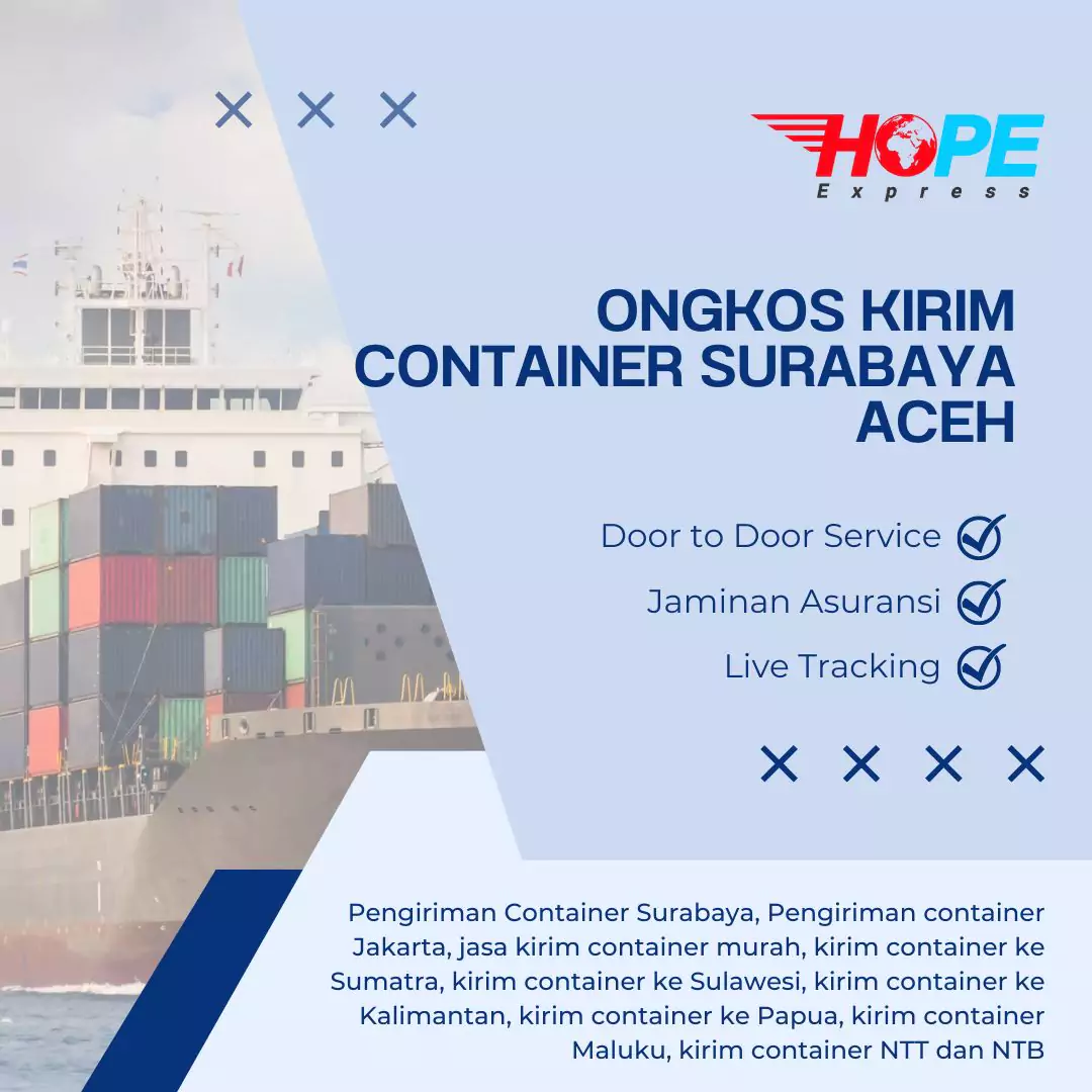 Ongkos Kirim Container Surabaya Perawang